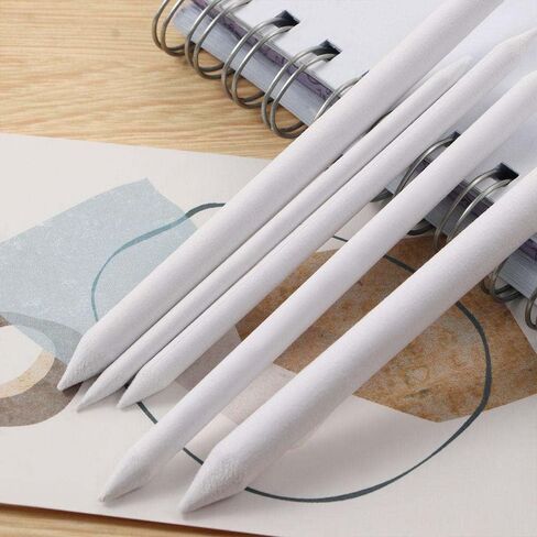 3 Packs(18 Pcs) Art Smudge Stick Sketch Smudge Stump Stick, Double Ended Art Drawing Pens, Paper Art Blenders for Student Sketch Drawing in Saudi Arabia