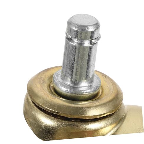 KALLORY 5pcs Gold Ball Caster Wheels for Desk and Office Chairs PP Stainless Steel Construction Smooth Rolling Replacement Chair Casters for Furniture and Wheelchairs in Kuwait