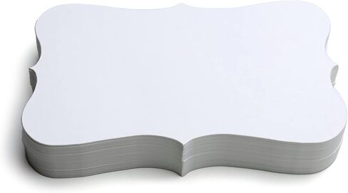 PPAPPAPPIYO 3x5 White index card stock/Set of 50 Blank index cards 300gsm (white) in Kuwait