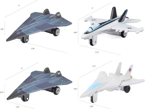Top Gun Fighter Diecast Vehicles 4-Pack in Kuwait