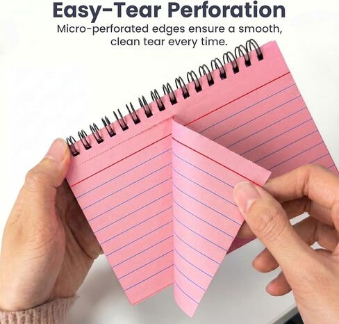 Koogel 400 PCS Spiral Index Cards 4x6 Ruled, Colored FlashCards with Rings and Waterproof PVC Covers, Heavyweight Perforated Note Cards for Studying, Note Taking, School Office Supplies (4 Colors) in Kuwait