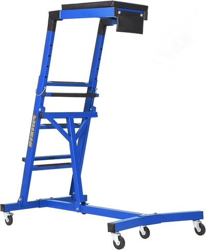 GarveeTech Topside Automotive Creeper للشاحنات 49 بوصة - 76 بوصة، أكثر من محرك زاحف عالي التحمل بسعة 400 رطل، زاحف سيارة قابل للطي لسيارات الجيب/البيك اب برتقالي in Kuwait