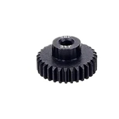 48DP 3.175 مللي متر 26t 27t 28t 29t ترس المحرك المعدني الأسود الصلب لمحرك السيارة موديل 1/10 Rc (29T) in Kuwait