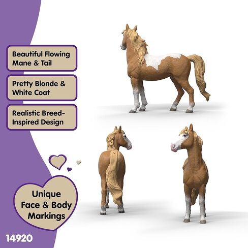 Schleich Horse Club - Mustang Mare - Realistic Horse Toys - Equestrian Imaginative Play for Girls and Boys - Kids Ages 5+ | 14920 in Kuwait