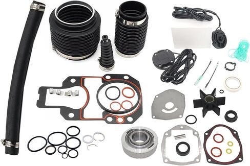 803097T1 Fits MerCruiser Alpha one 1 Gen 1 Transom Seal Bearing Bellows Kit with Water Pump Repair Kit and Trim Sender kit 30-803097T1 46-96148Q8 25-87400A2 805320A03 in Saudi Arabia