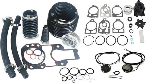 803097T1 يناسب مجموعة منفاخ محمل الختم MerCruiser Alpha one 1 Gen 1 مع طقم إصلاح مضخة المياه ومجموعة مرسل القطع 30-803097T1 46-96148Q8 25-87400A2 805320A03 in Kuwait