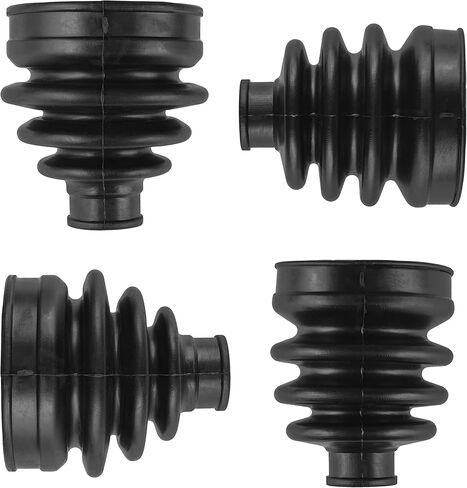 Caltric 2 Front Axle Inner Outer CV Boot Kit for Compatible with Kawasaki Mule 3010 KAF620 1993 2001-2008 in Kuwait