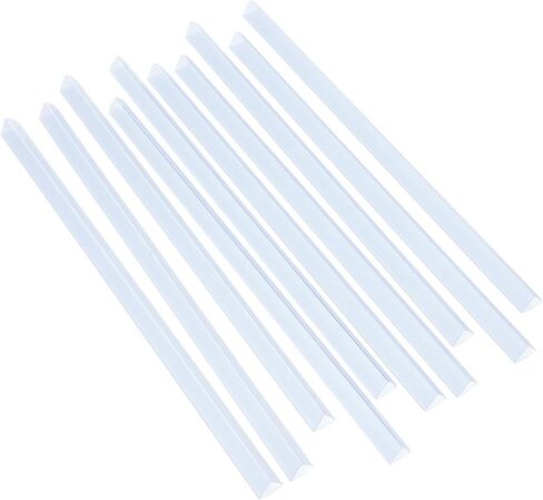 Ciieeo 20pcs Plastic Slide Binders 310mm X 15mm Binding Bars for A4 Document Report Covers Office School Loose-Leaf Clips in Kuwait