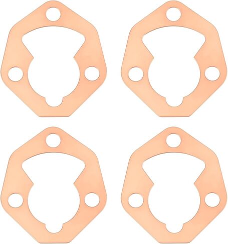 OTOTEC 4Pcs Fuel Pump Adjusting Gasket for 170F 170FA 178F 178FA 186F 186FA Diesel Engine 58x49.5x0.2mm in Kuwait