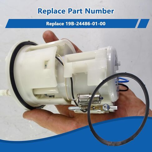 19B-24486-01-00 Fuel Pump Tank O-Ring Seal/Gasket Replacement for Yamaha YZF R6 R1 FZ6 FZ6R FZ8 FZ1 Replace 19B-24486-01-00 in Kuwait