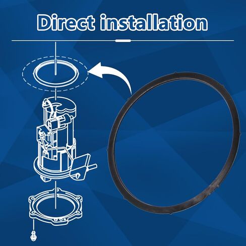 19B-24486-01-00 Fuel Pump Tank O-Ring Seal/Gasket Replacement for Yamaha YZF R6 R1 FZ6 FZ6R FZ8 FZ1 Replace 19B-24486-01-00 in Kuwait