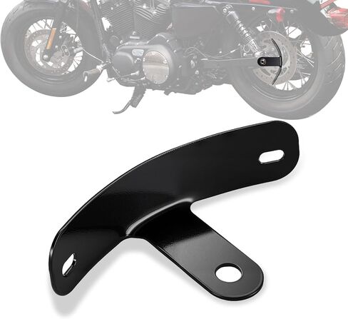 حامل دعامة لوحة الترخيص الجانبية الخلفية متوافق مع Sportster 48 72 Iron 883 1200 Nightster Roadster 1993-2025 CNC الألومنيوم الترباس تركيب بأكسيد النهاية in Kuwait