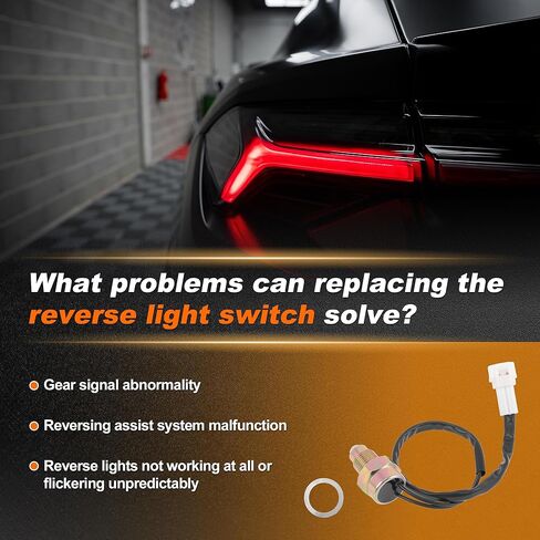 Backup Light Switch for LEXUS IS300 2003-2005 for LEXUS SC300 1992-1997 2 Pin Back Up Lamp Switch Replacement 8421030060 1 Pcs in Kuwait