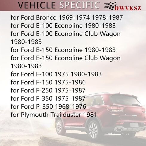 استبدال محمل عمود نقل الحركة اليدوي الخلفي لسيارة Ford E-150 Econoline Club Wagon 5.8L دليل 1980 1981 1982 1983، لدليل P-350 5.9L 1968 1969 1970 1971 1972 1973 1974، 1 حزمة in Kuwait