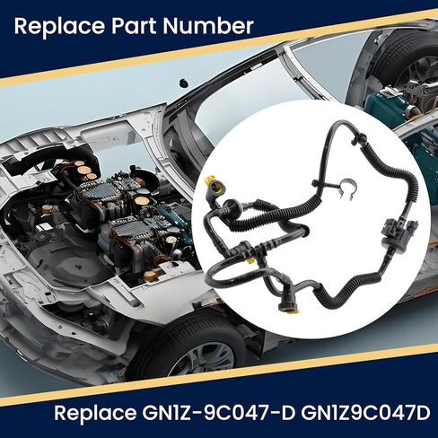 ASTROSYNC Tube Fuel Feed Pipe Fuel Line Assembly fit for Ford replace GN1Z-9C047-D GN1Z9C047D in Kuwait