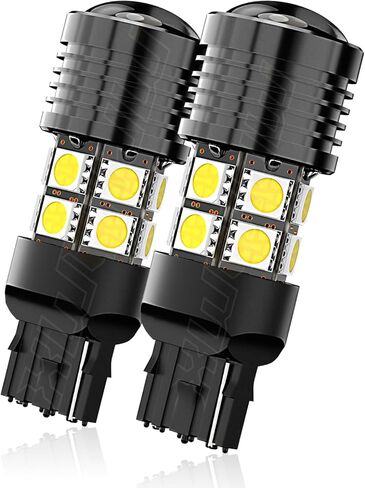 7440 7443 LED Backup Reverse Light Bulbs, Compatible For Chevy Camaro 2016 2017 2018 2019 2020 2021, 6000K White 300% Brightness, Plug n Play, Pack of 2 in Kuwait