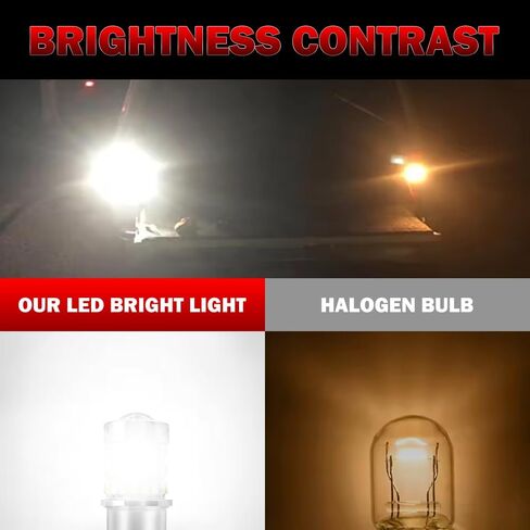 مصابيح إضاءة عكسية LED احتياطية لسيارة GMC Sierra 1500 1999-2013، 6000K أبيض، 3156 3157، عبوتان in Kuwait