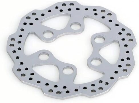RC car Components Compatible With Losi Promoto-MX 1/4 RC Motorcycle Upgrade Parts Modification Spare Accessories CNC Aluminum Front Brake Rotor in Kuwait