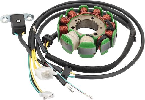 WOOSTAR 11 Coil 7 Wire Magneto Stator Replacement for 1996-2016 CMX250X Rebel 1996-2014 CMX250 Rebel 1991-2008 CB250 Nighthawk 1992-2000 CB250 OEM 31120-KBG-004 31120-KEN-691 31120-KBG-A01 in Kuwait