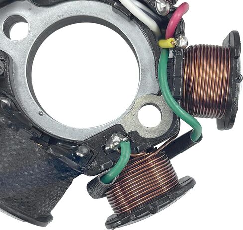 6 Pole 5 Wire AC Magneto Stator Coil for GY6 125cc 150cc Pit Quad Dirt Bike ATV Buggy Scooters Moped in Kuwait