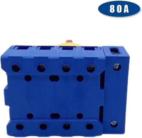 80A المعزل مفتاح فصل LW30-80/5P ثلاث مراحل خمسة سلك تحميل عزل قطع الطاقة الفضة الاتصال كاميرا دوارة in Kuwait