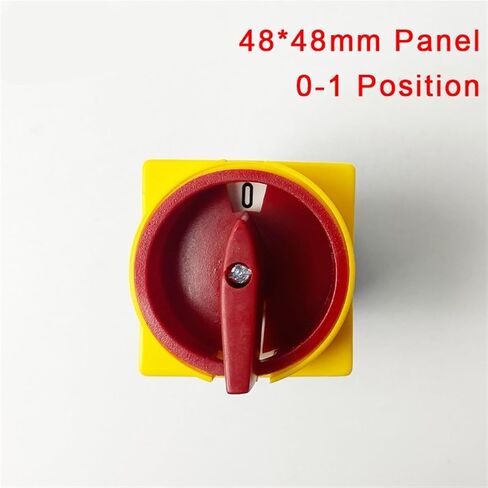 مفتاح كامة التحويل الكهربائي العالمي LW26-25GS/04 380 فولت 25A مقبض قطع الطاقة عزل التحكم الرئيسي قفل التشغيل in Kuwait