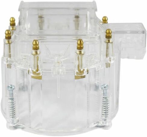 Clear HEI Performance Distributor Cap & Rotor V8 SBC BBC Chevy Pontiac Olds Hot in Kuwait