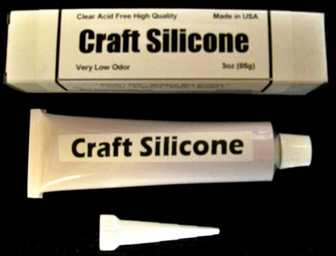 The Best Silicone for 3D Crafts & Card Making. This is a Clear Craft Glue Adhesive. Acid Free and Odorless. Made in USA. No Fancy Packaging just Great Silicone. Perfect for Paper Tole & Card Making in Kuwait