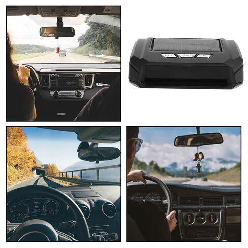 Luxshiny Solar Powered Car Clock with Temperature Display and Date Digital Dashboard Gauge for Vehicle Interior and Outdoor Use in Saudi Arabia