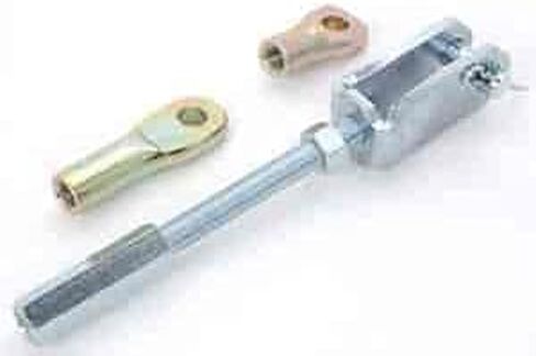مجموعة تمديد قضيب دواسة الفرامل ومجموعة Clevis من JEGS | 3/8-24 موضوع | يتضمن واحدًا من كل ملحق 1.5 بوصة، وامتداد 2.5 بوصة، وامتداد 4.75 بوصة، ومشبك مع دبوس in Kuwait