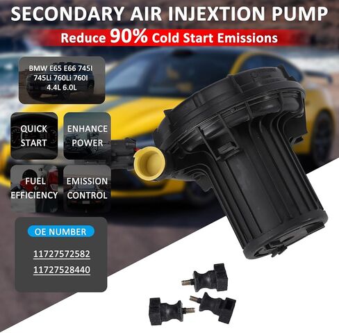 11727572582 Secondary Air Injection Pump Replacement for BMW E65 E66 745I 745Li 760Li 760I 4.4L 6.0L in Kuwait