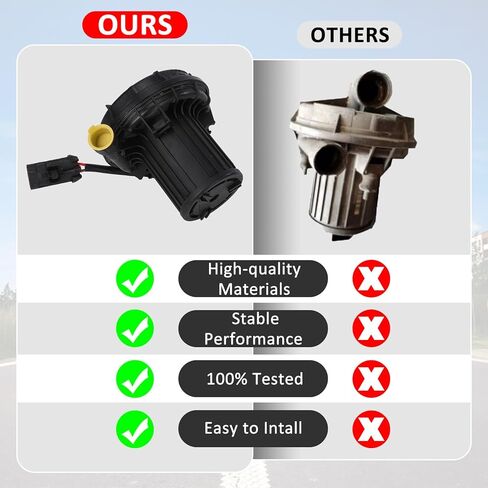 11727572582 Secondary Air Injection Pump Replacement for BMW E65 E66 745I 745Li 760Li 760I 4.4L 6.0L in Kuwait