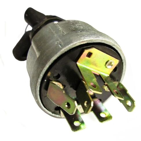 Ignition Switch with Keys, Compatible with JD 2150, 2240, 2255, 2350, 2355, Factory Standard Replacement Part for Agricultural and Construction Excavator Equipment in Kuwait