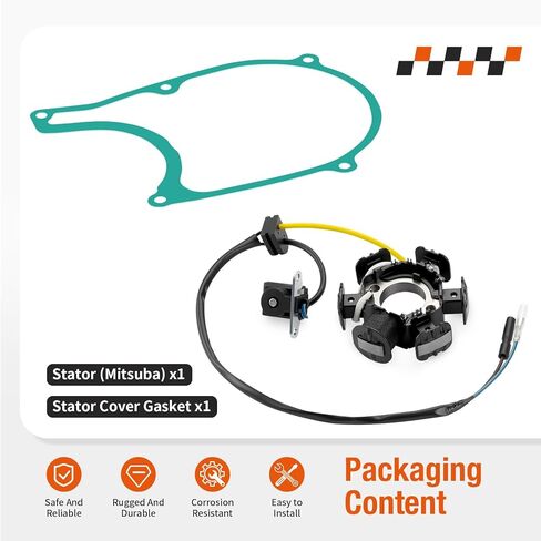 Alternator Stator (Mitsuba) w/Gasket For Honda XR80R 1995-2003 CRF80F 2004-2013 31120-GN1-691 in Kuwait