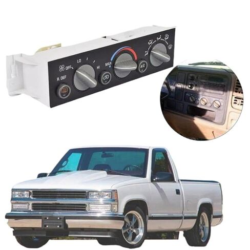 Car A/C Heater Climate Control Panel 9378805 16231165 Compatible with Yukon 1996 2000 with Rear Window Defogger Switch in Kuwait