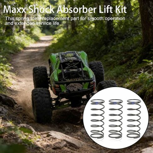 8969 نوابض، لمسة نهائية طبيعية للصدمات GT-Maxx معدل 1.725، حزمة من 3 in Kuwait