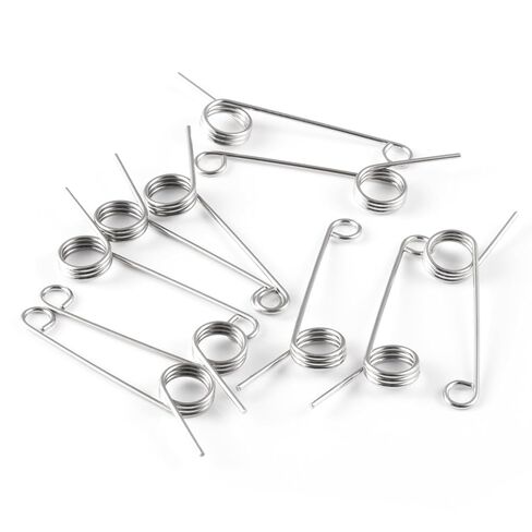 QUE-T 20pcs Stainless Steel Torsion Springs Rear Transmission Torsion Springs for 1/12 Tamiya Lunch Box RC Truck in Kuwait