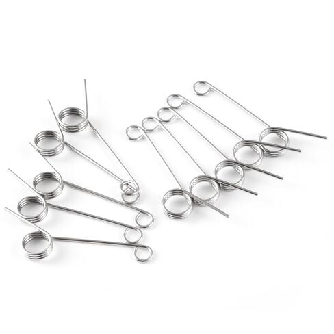 QUE-T 20pcs Stainless Steel Torsion Springs Rear Transmission Torsion Springs for 1/12 Tamiya Lunch Box RC Truck in Kuwait
