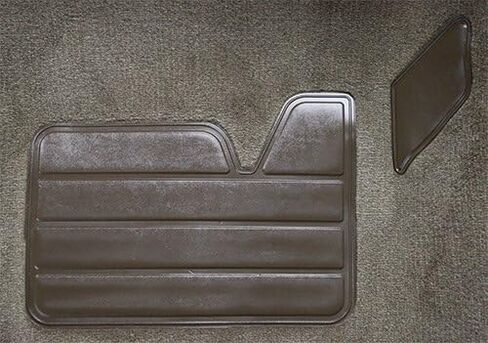 Replacement Auto Carpet Floor Liner - Molded Cutpile - fits 1988-1999 GMC C1500 Regular Cab (Maroon) in Kuwait
