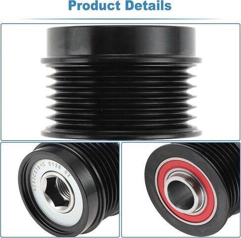 A252C5761C المولد Freewheel مخلب بكرة ل جيب باتريوت 2012-2016 تجاوز المولد بكرة استبدال جزء 1 قطعة in Kuwait