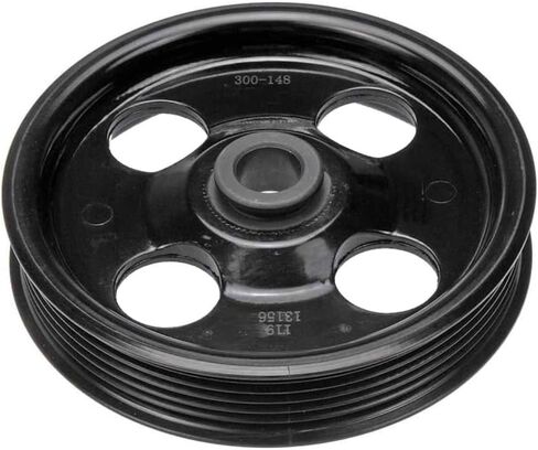 KarParts360 لسيارة جيب ليبرتي 2007 08 09 10 11 2012 بكرة مضخة التوجيه | مركب | نوع الحزام السربنتيني | اللون اسود | نوع تركيب الضغط المناسب | 6 الأخدود | استبدال ل53013688AB in Kuwait