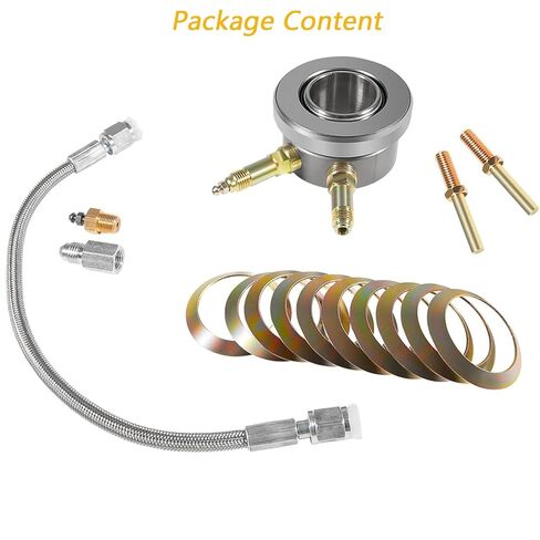 82876 T-5 Stock Clutch Hydraulic Throwout Bearing and Hose Kit for GM-Style Borg-Warner T-5 transmissions, Replace 82876 in Kuwait