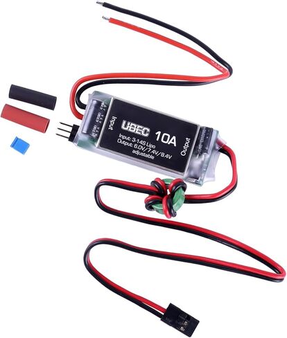 3-14S Lipo 3-14S 6.0V/7.4 V/8.4V وحدة منظم الجهد العالي BEC 10A UBEC لملحقات سيارة RC in Kuwait
