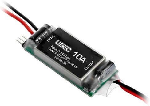 3-14S Lipo 3-14S 6.0V/7.4 V/8.4V وحدة منظم الجهد العالي BEC 10A UBEC لملحقات سيارة RC in Kuwait