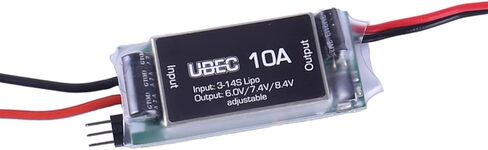3-14S Lipo 3-14S 6.0V/7.4 V/8.4V وحدة منظم الجهد العالي BEC 10A UBEC لملحقات سيارة RC in Kuwait