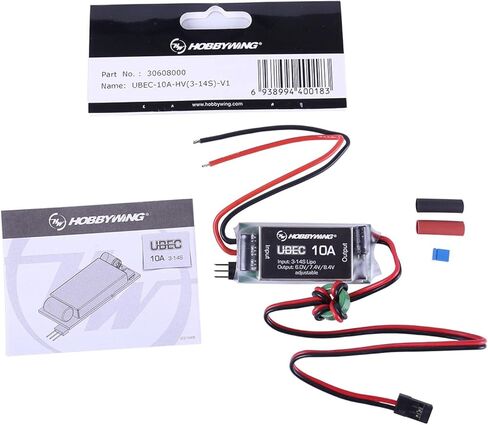3-14S Lipo 3-14S 6.0V/7.4 V/8.4V وحدة منظم الجهد العالي BEC 10A UBEC لملحقات سيارة RC in Kuwait