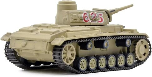 7.5 سنتيمتر دييكاست 1/72 الحرب العالمية الثانية الجيش الألماني Sd.Kfz.141 بانزر III G نموذج دبابة أصفر z in Kuwait