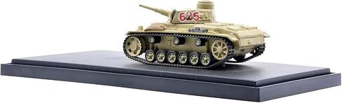 7.5cm Diecast 1/72 WWII German Army Sd.Kfz.141 Panzer III G Tank Model Yellow in Kuwait