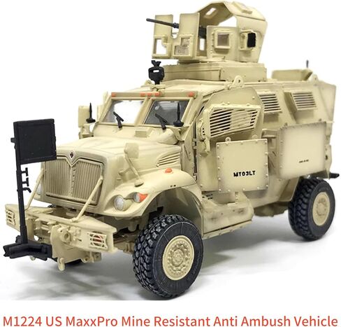 CHICHIYANG 1:72 نموذج شاحنة مركبة، سبيكة M1224 الولايات المتحدة مقاومة للألغام ومضادة للكمين نموذج مركبة محاكاة in Kuwait
