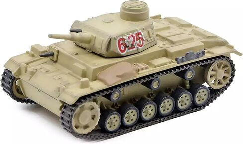مجموعة نماذج دبابة DAGIJIRD 1/72 من الحرب العالمية الثانية للجيش الألماني Sd.Kfz.141 Panzer III G in Kuwait